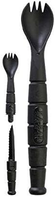 Kabar - Field KIT Spork/Knife - 3 Pac with 1 OD Green - 1 Black - and 1 Dark Brown