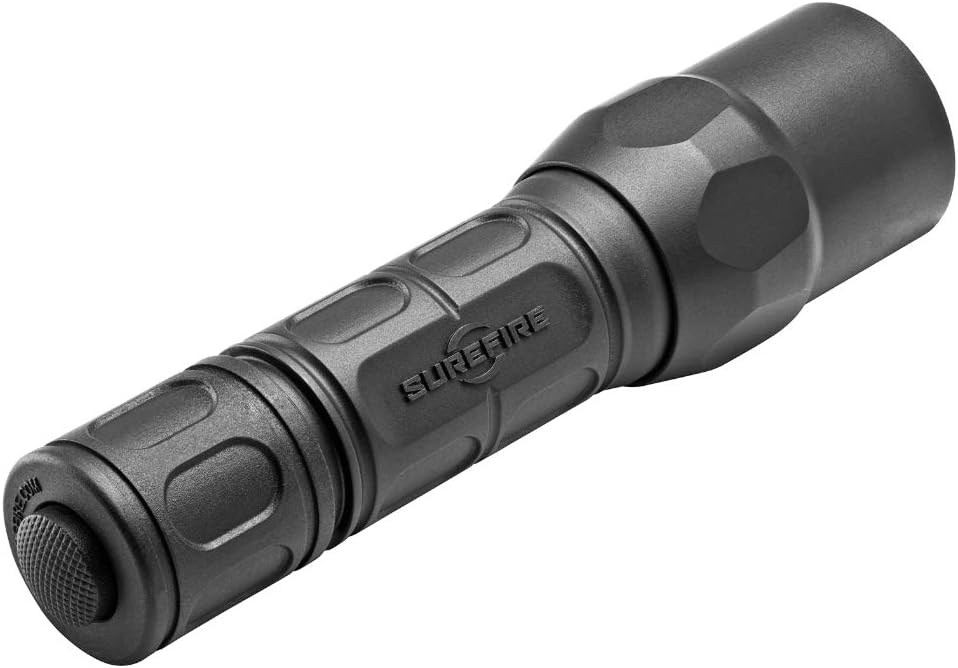 SureFire G2X Tactical 600 Lumen EDC Flashlight Bundle with 4x Extra Surefire CR123A and Lightjunction Battery Case