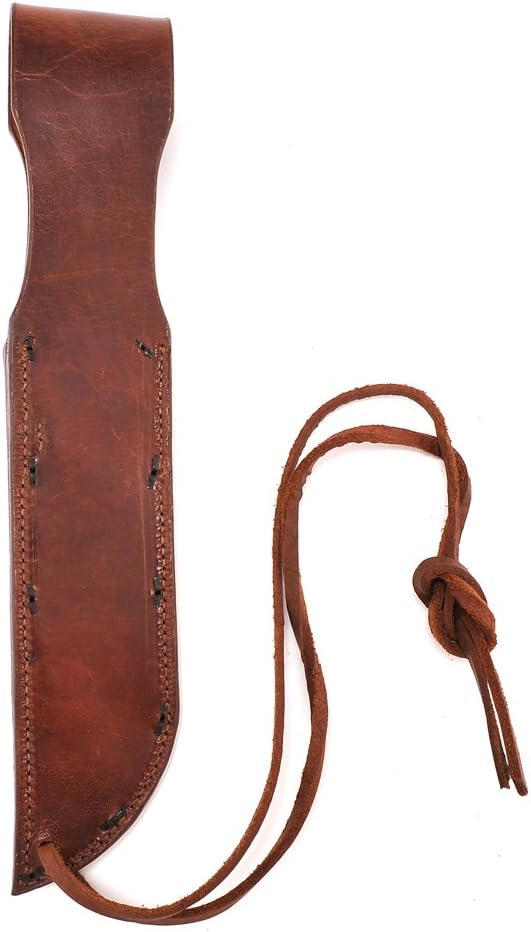 World War Two Style Brown Leather Sheath for US Navy Mark 2 MK 2 or Ka-Bar Knife