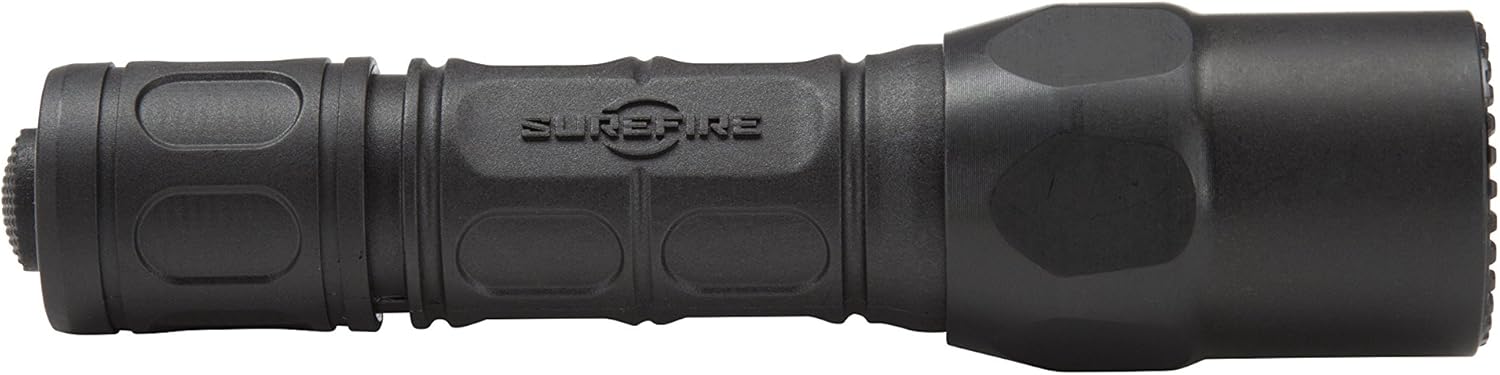 SureFire G2X Pro Dual-Output LED Flashlight with click switch, Black