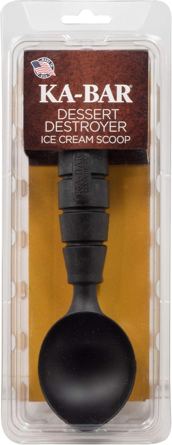 KA-BAR Destroyer ICE Cream Scoop, Black